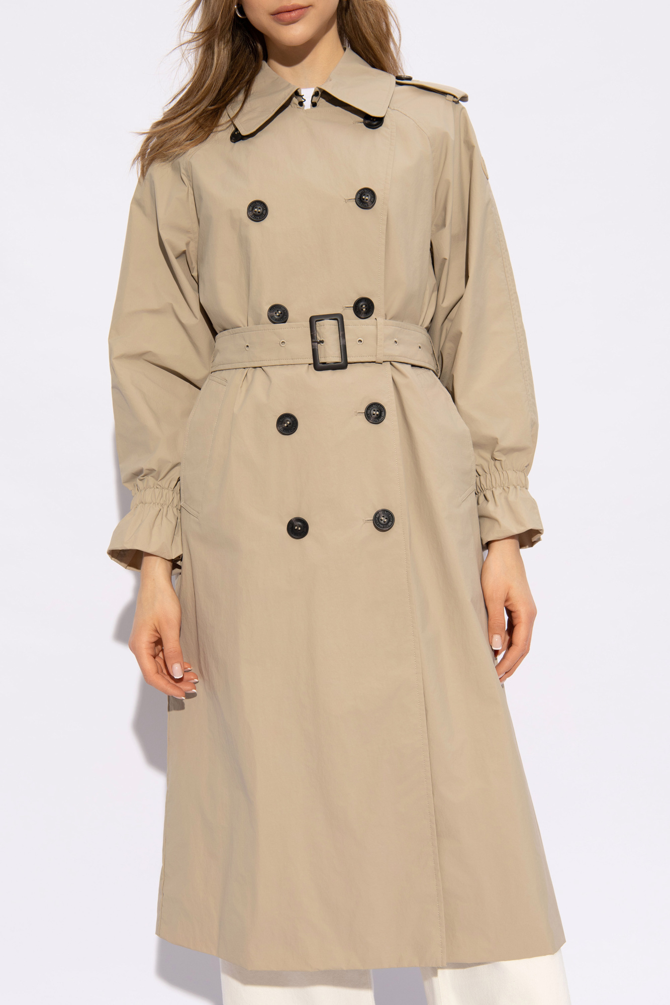 Beige 'Ember' trench coat var containerHeight = $ht